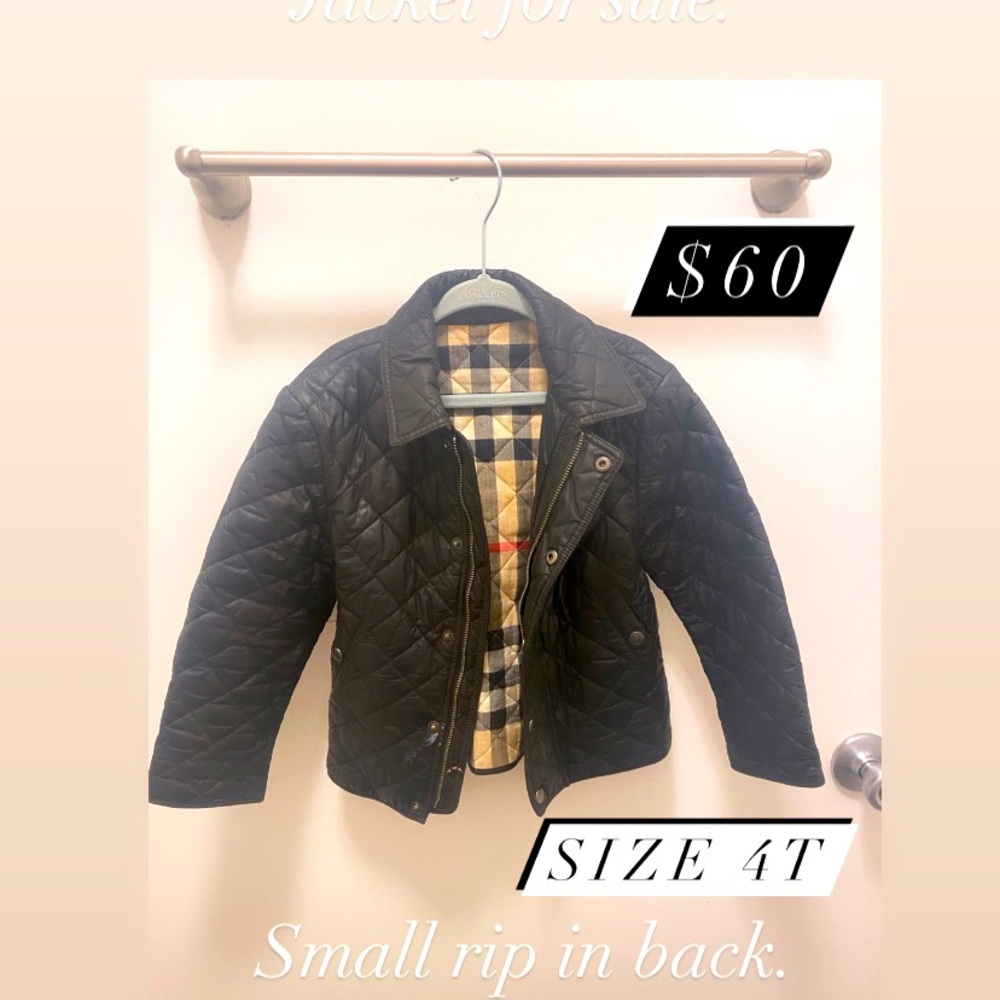 Kids Burberry Jacket